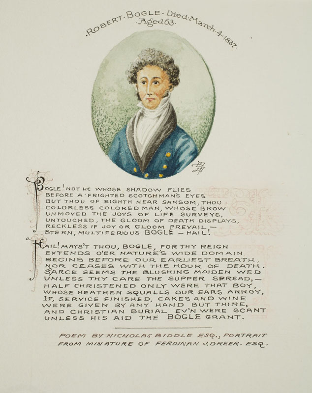 bogle poem