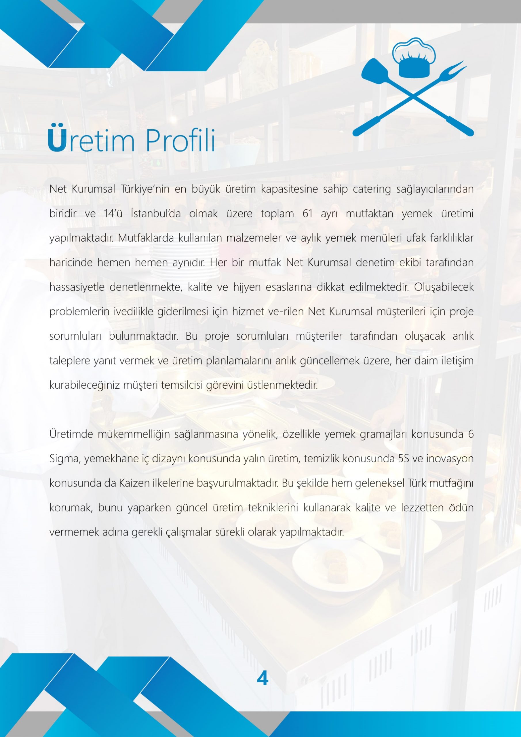 Net Kurumsal Tanıtım Dosyası 4 Sayfası