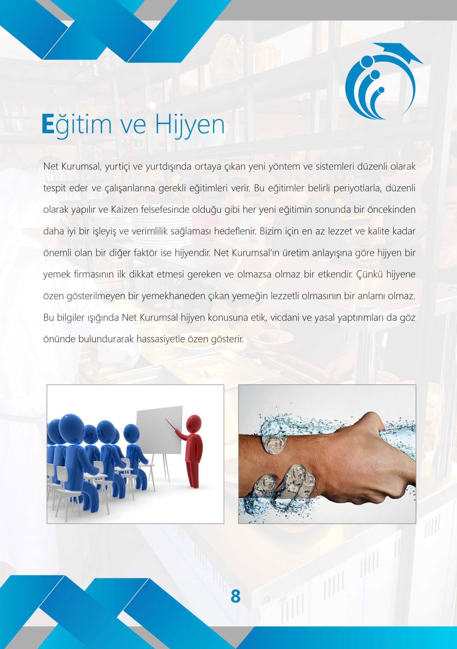 Net Kurumsal Tanıtım Dosyası 8 Sayfası