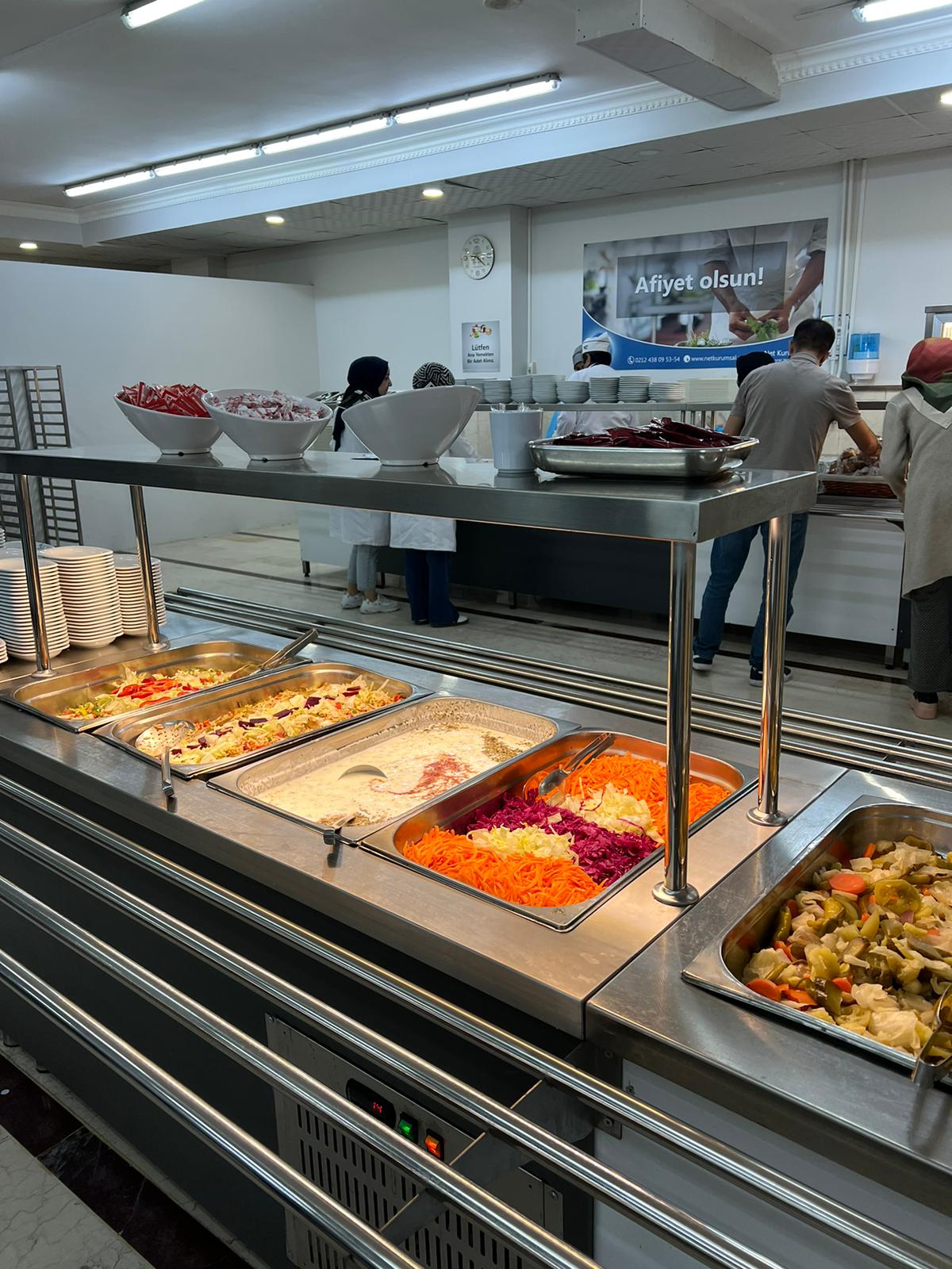 salad bar salata büfesi